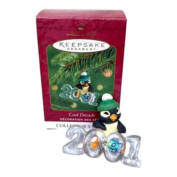 Hallmark Keepsake Cool Decade Series LOT 2000 2001 2003 2004 2005 Ornament READ - Picture 9 of 12